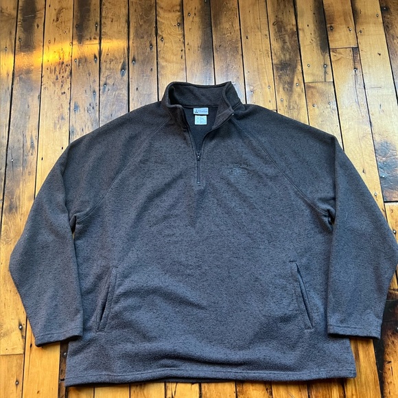 Disney Other - Walt Disney World Grey Men’s Size XXL Pullover 1/4 Zip Fleece Authentic Parks